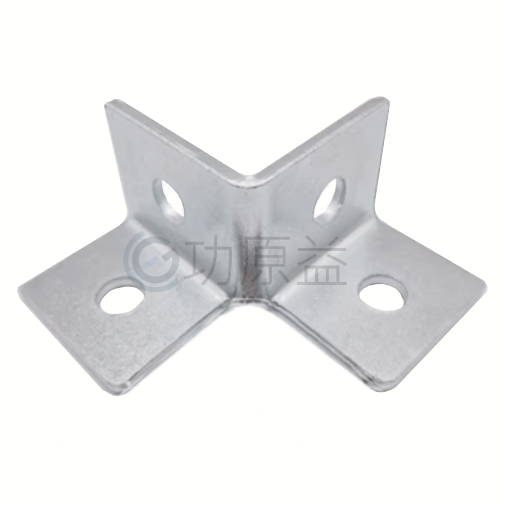 4孔轉腳型連結片|C型鋼零配件|功原益-專業C型鋼製造商