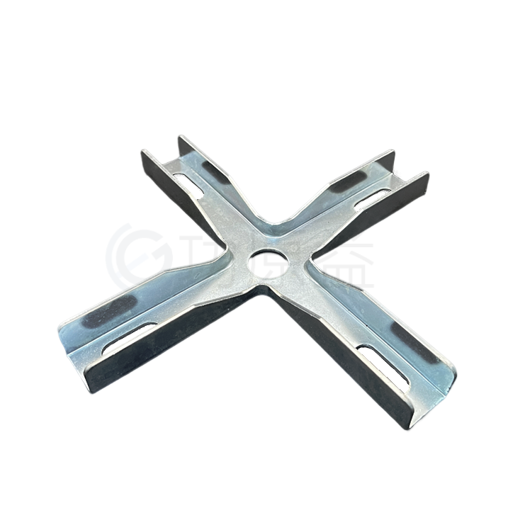 十字ㄇ型補強片(下翻式)|水電配管五金零件|功原益-專業十字ㄇ型補強片製造商