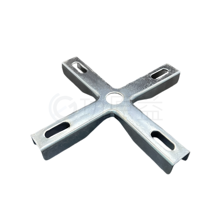 十字ㄇ型補強片(下翻式)|水電配管五金零件|功原益-專業十字ㄇ型補強片製造商