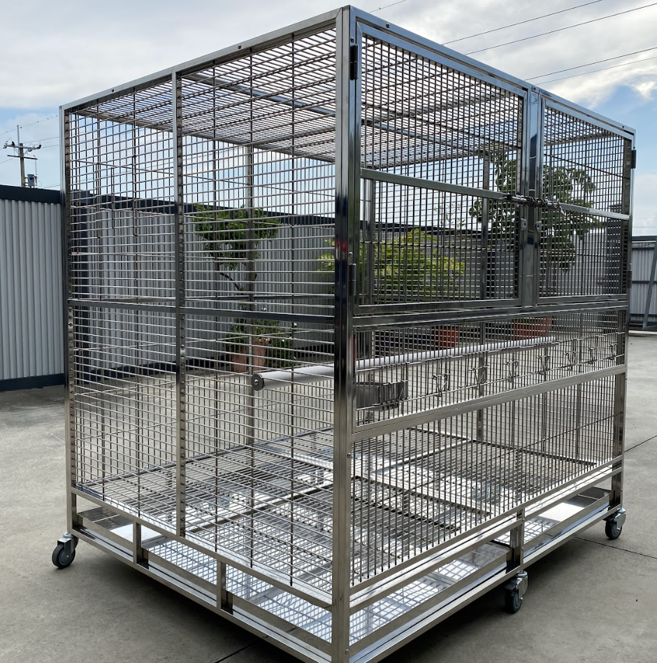 大型白鐵鳥籠5*4*4（尺）｜川拓金屬