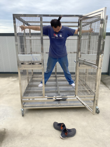 大型金剛鸚鵡不鏽鋼鳥籠