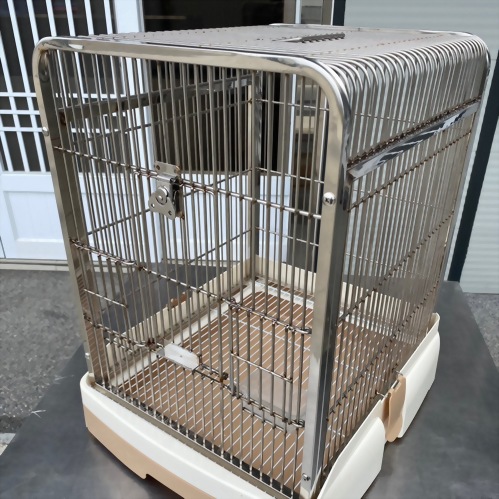 不鏽鋼鳥籠,金剛鸚鵡鳥籠2.5x3x4（尺）｜川拓金屬