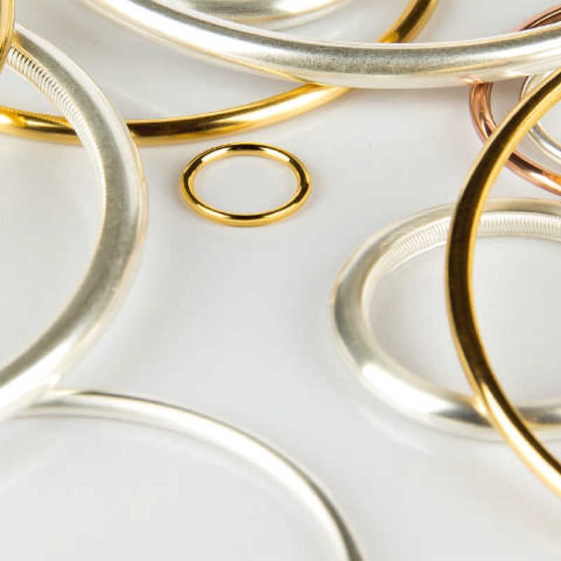 Resilient metal seals