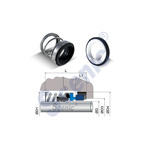 W300 (Elastomer bellow seal)