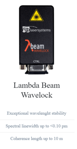 Lambda Beam Wavelock Laser