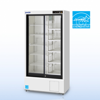 Medicine and vaccine refrigeration refrigerator-frequency conversion/power saving/double sliding door (right drawer design)