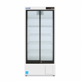 Medicine and vaccine refrigeration refrigerator-frequency conversion/power saving/double sliding door design