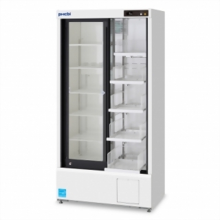 Medicine and vaccine refrigeration refrigerator-frequency conversion/power saving/double sliding door (right drawer design)