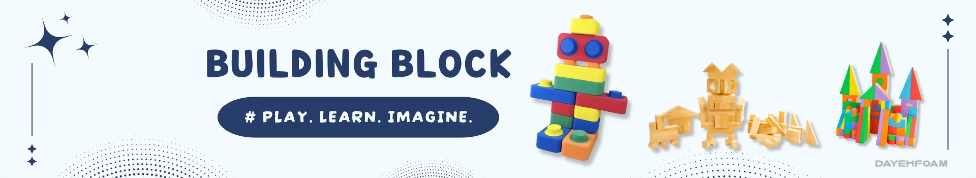 EVA Foam building blocks