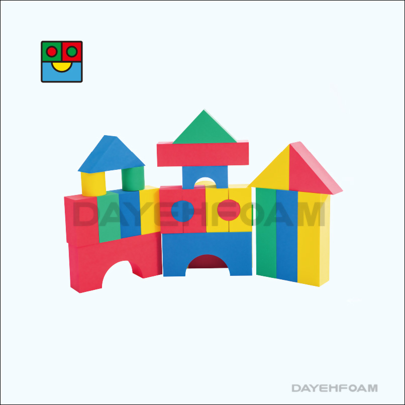 Creative Educational Soft EVA Foam Building Blocks -30 pcs