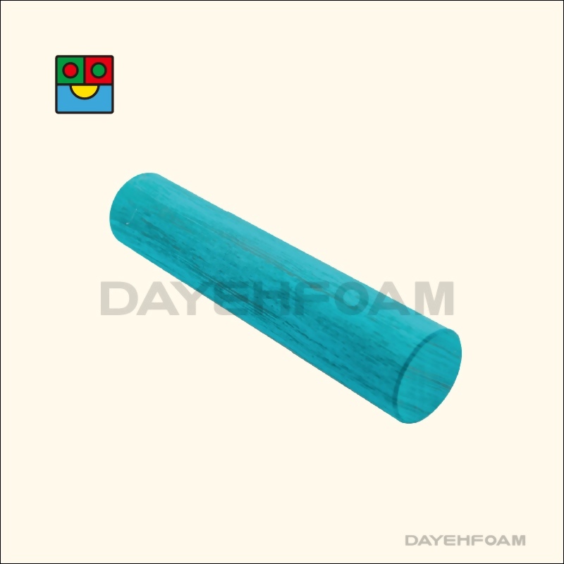 Yoga Foam Roller, Marble cloud blue-green-black (20-inch) 50cm