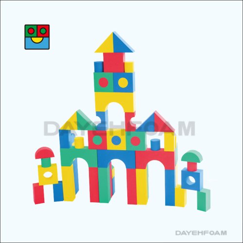 Creative Educational EVA Foam Building Blocks – 68 pcs