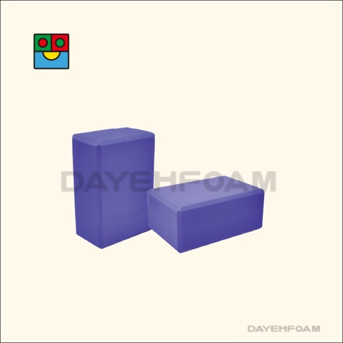Yoga Blocks, 9"x6"x4",High Density EVA Foam, 50D
