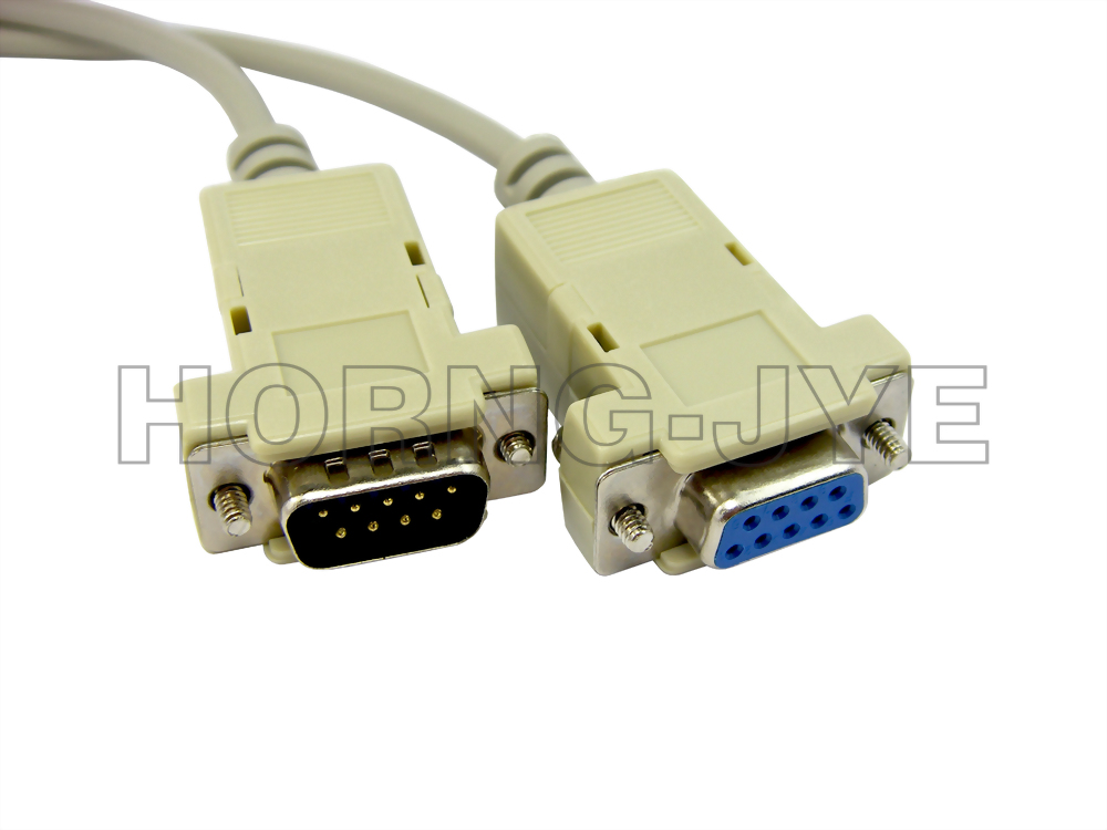 RS232 DB9 公/母 裝配