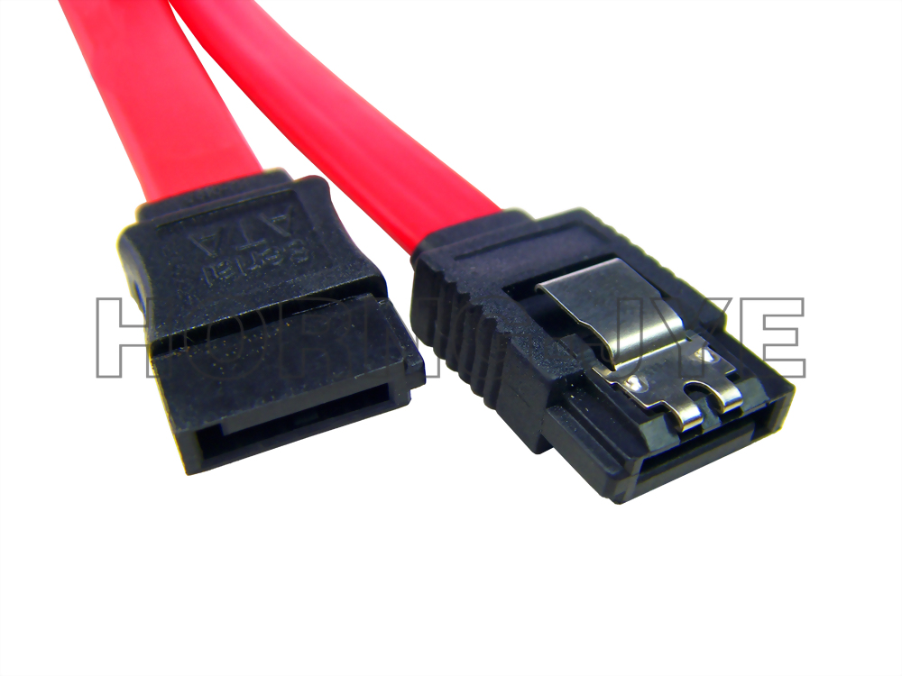 SATA Cable 7P/7P 帶彈片