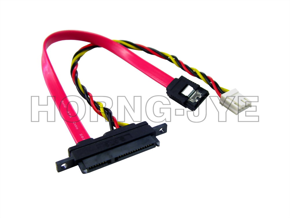 SATA Cable 7P+15P / 7P+小4P