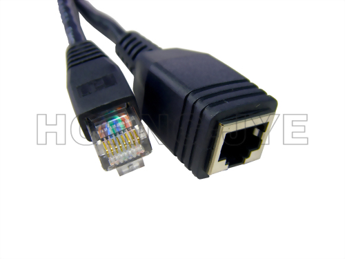UTP CAT.5E RJ45母座(成型)/RJ45 公