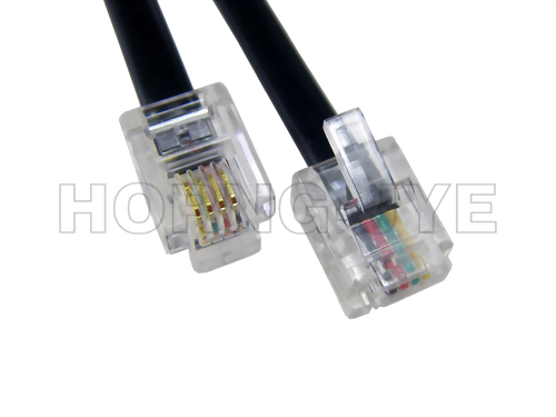 電話線 6P6C 公/公