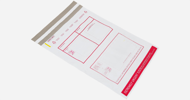 FULLY AUTOMATIC DHL COURIER BAG MAKING MACHINE