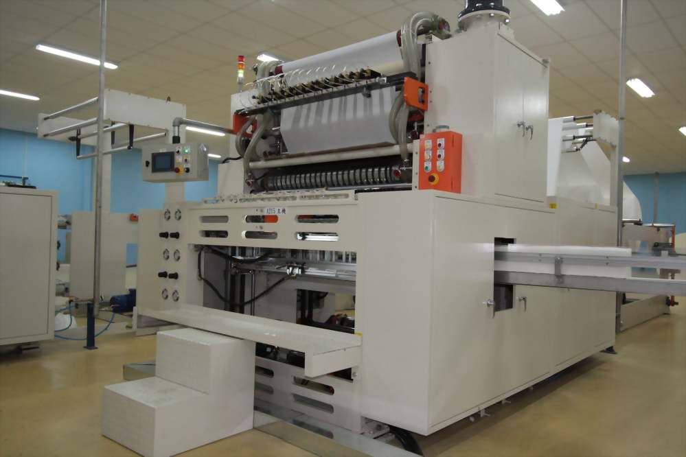 Interfold Tissue Folding Machine (Auto transfer)