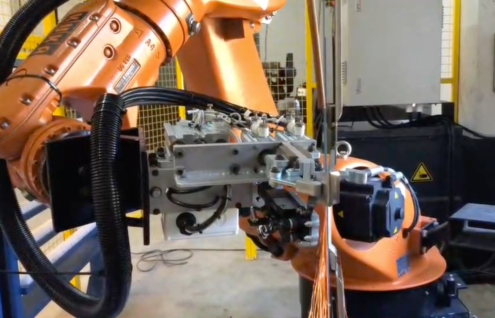 Robot Arm Grinding Project