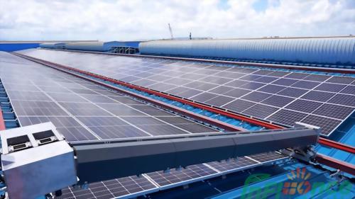 AI智能太陽能板清洗系統