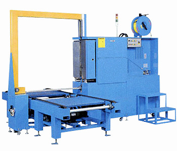 JS-3864YAO全自動穿箭式棧板打包機/捆包機