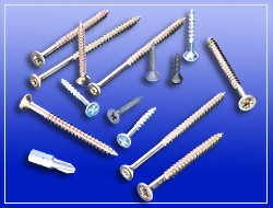 CHIPBOARD SCREWS DRYWALL SCREWS, DECK SCREWS DEEP THREAD SCREWS