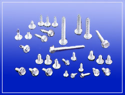 INDENTED HEX / WASHER HEAD SHEET METAL SCREWS
