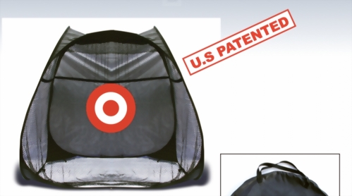 GOLF PRACTICE NET AND CHIPPING TARGET