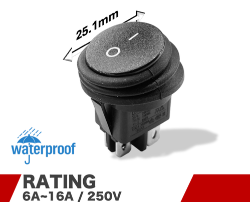 RS601D2K系列 防水翹板開關 RS601D2K系列 防水翹板開關