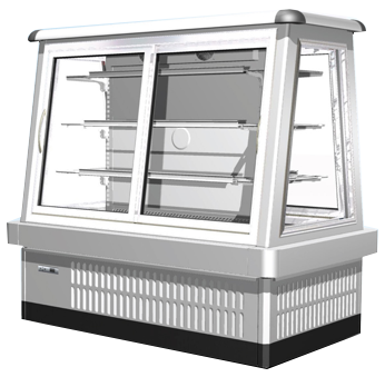 冷凍冷藏滑門中島櫃