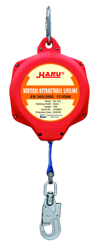 HE-10N / HE-12N / HE-15N Retractable Lifeline