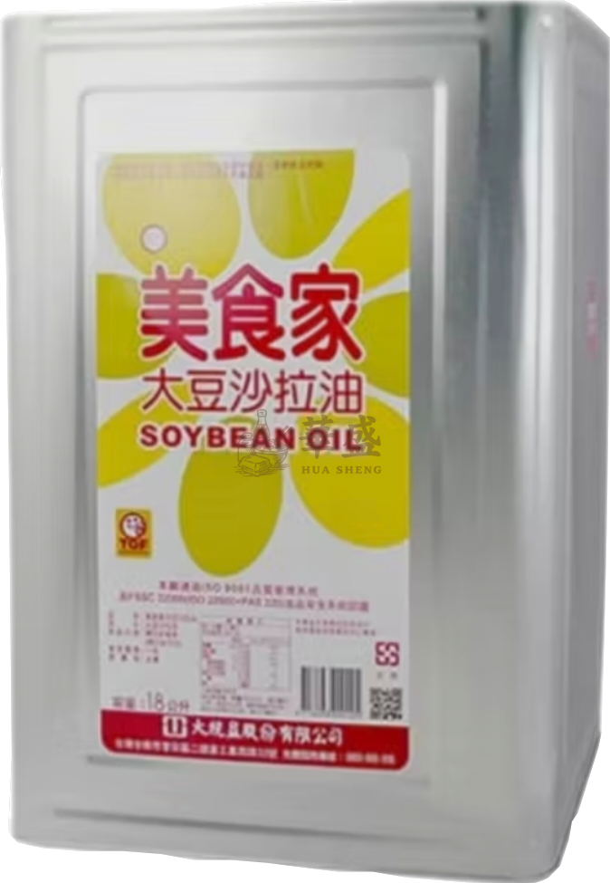 美食家 大豆沙拉油 18 公升