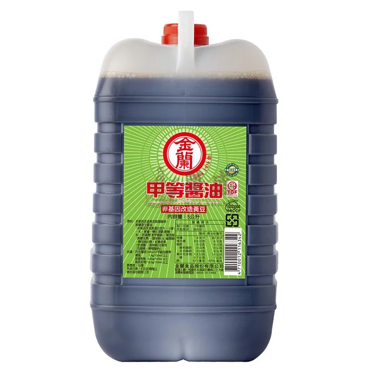 金蘭 甲等醬油 5 公升