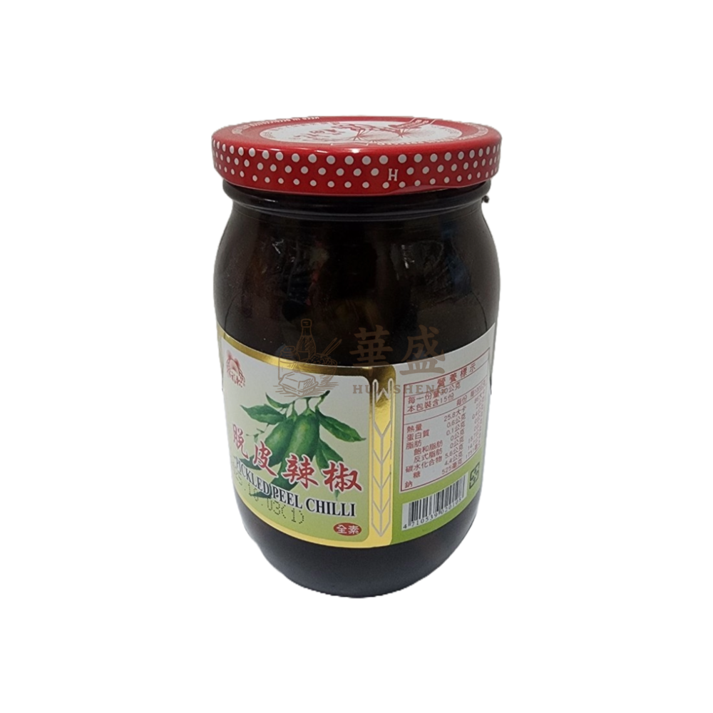 福松 脫皮辣椒 ( 剝皮辣椒 ) 450 公克