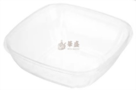 PET 48 oz 四方盒 ( 底 )