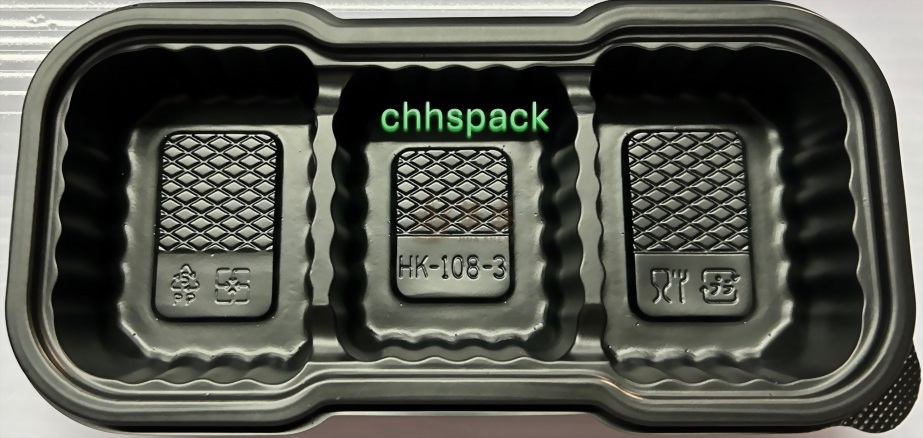 坤益 HK108-1 [ 1格 ] 小菜盒 ( 含蓋 ）50 入