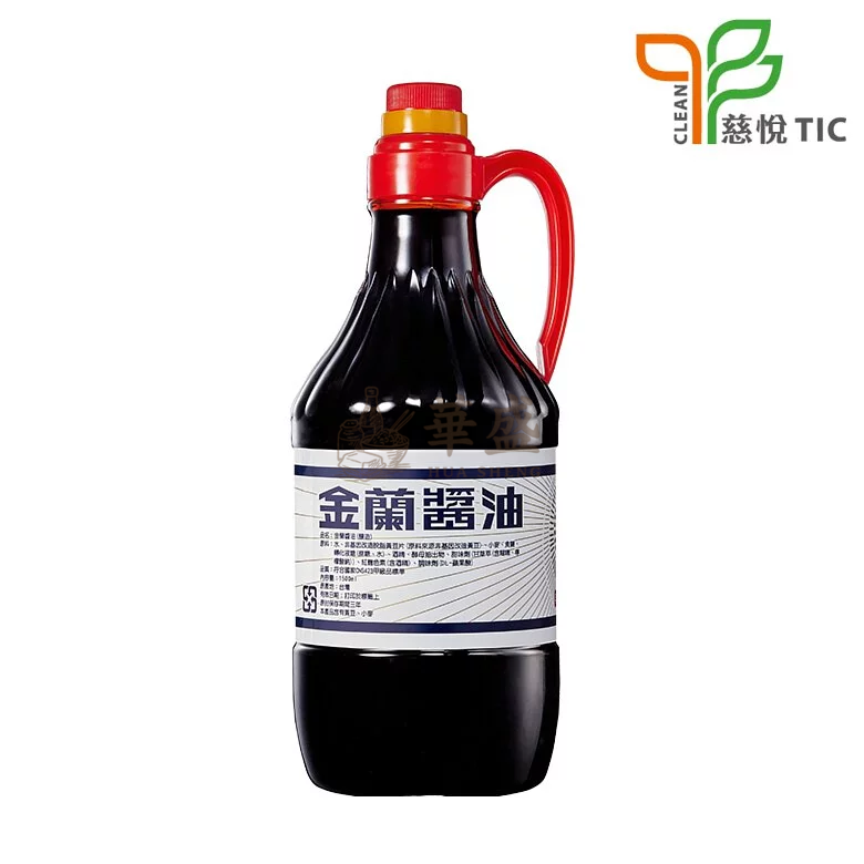 金蘭 [ 純釀造 ] 醬油 1.5 公升