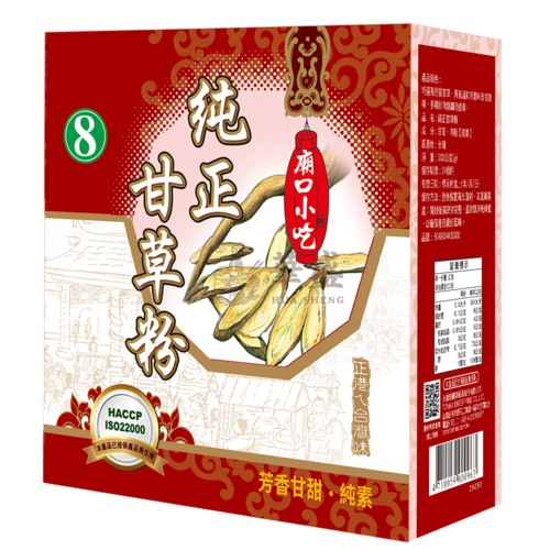 小磨坊 廟口小吃 [ 8 號 ] 純正甘草粉 600 公克