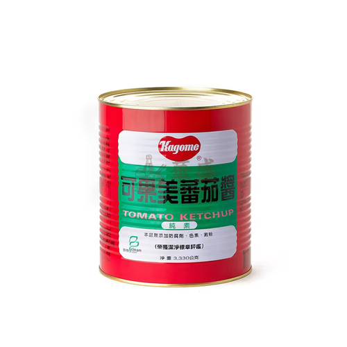 可果美  [ 鐵罐 ] 蕃茄醬 3.33 公斤