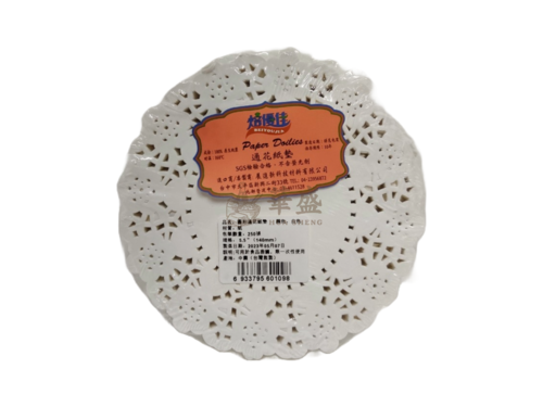 圓形通花紙墊