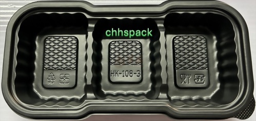 坤益 HK108-1 [ 1格 ] 小菜盒 ( 含蓋 ）50 入