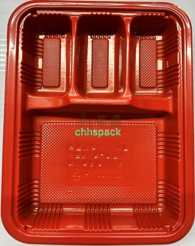 K-022雙色餐盒（四格）