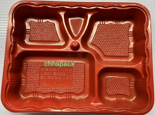 K-028雙色餐盒（五格）