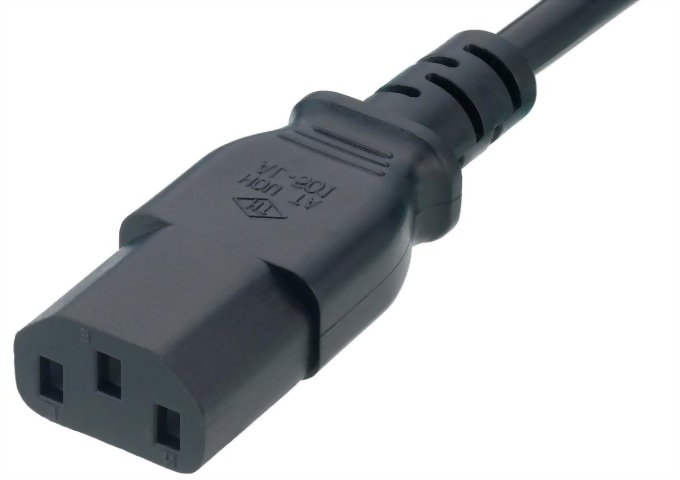 thumbnail image 2 of 6ft Australia Power Cord - Type IEC 60320 To C13, 250V 10A, Computer Cable By CablesOnline 2 of 2