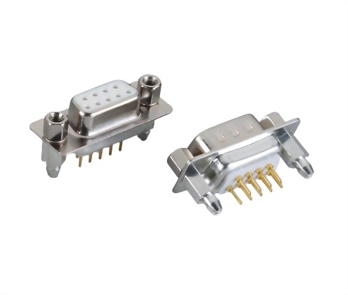 D-Sub連接器9Pin母座180度插板