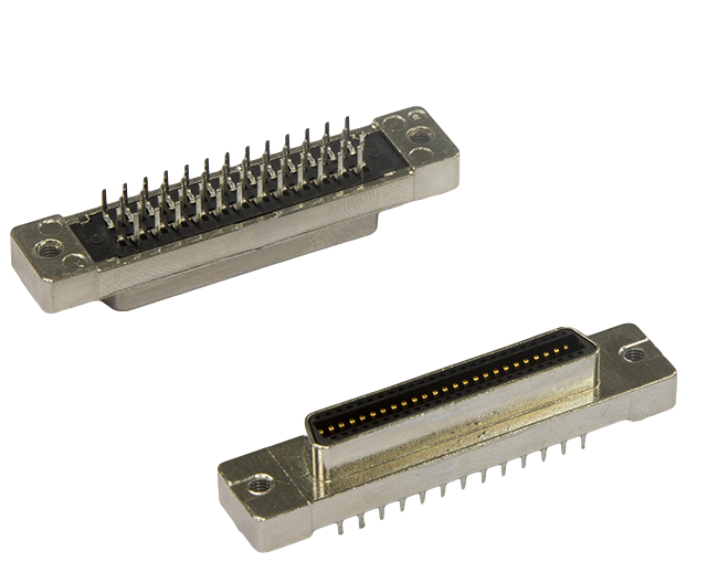 HPCN50P母座180度插板式螺丝式