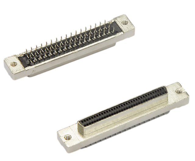 HPDB68P母座180度插板式螺丝式