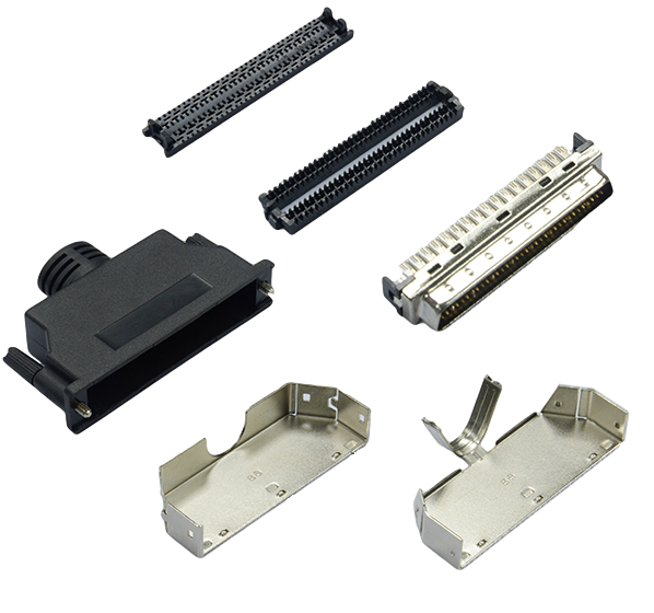 SCSI DB型68P刺破塑壳螺丝